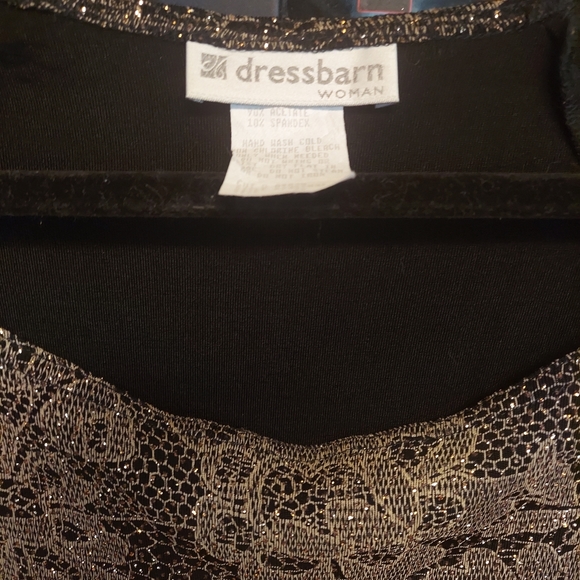 Dress barn lacy office to dinner dress 2x new with tags - Picture 3 of 5
